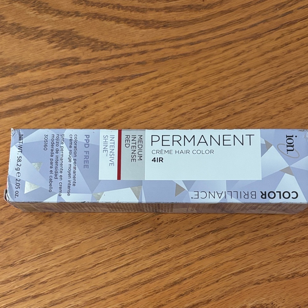 Permanent Crème Hair Color 4IR - Medium Intense Red